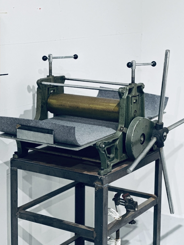 銅版画プレス機